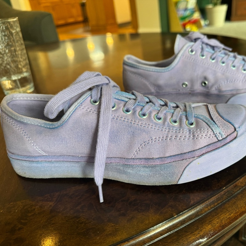 💜 Converse Jack Purcell Burnished Ox - Washed Lilac 💜